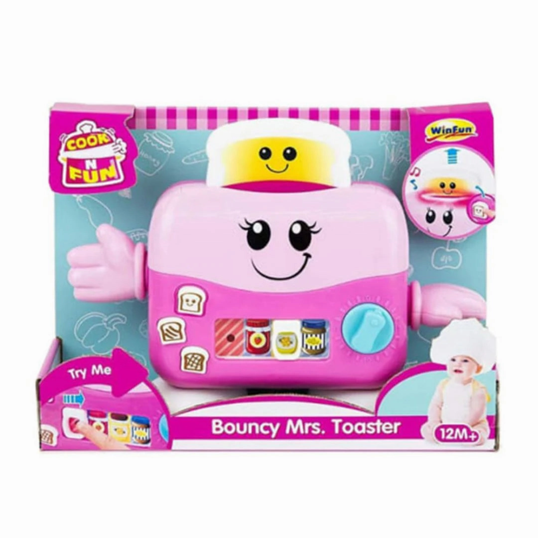 Winfun-Baby Toy Bouncy Mrs Toaster