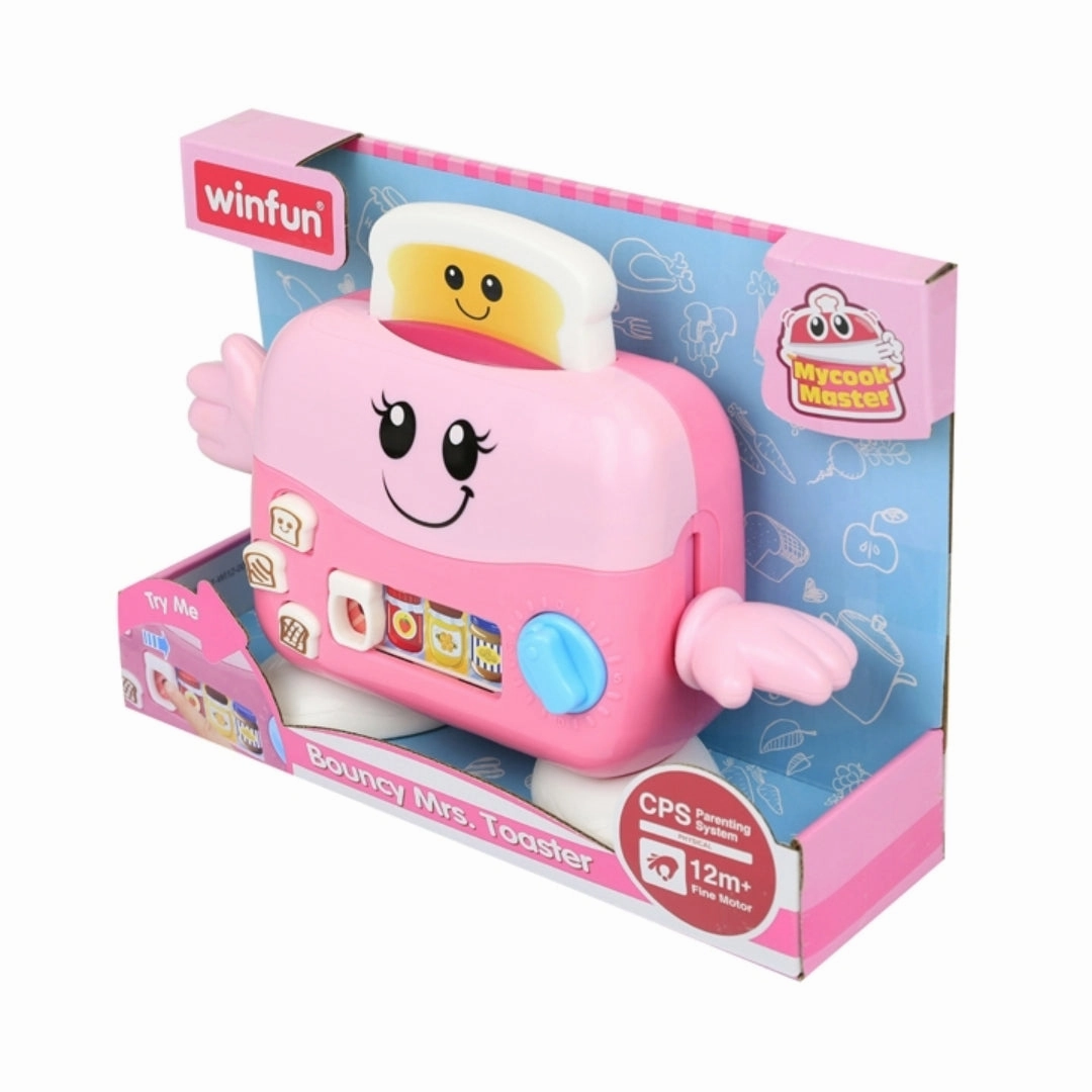 Winfun-Baby Toy Bouncy Mrs Toaster