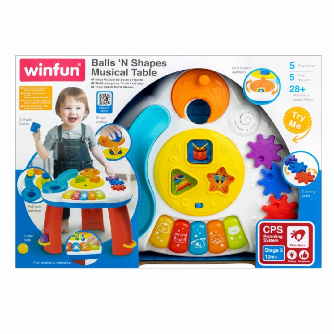 Winfun Balls 'N Shapes Musical Table