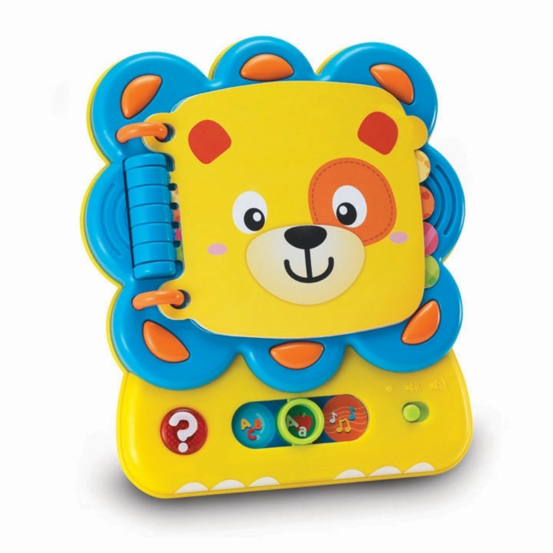 Winfun Caesar the Lion LetS Read, Multi Color Learning Toys for Kids age 12M 