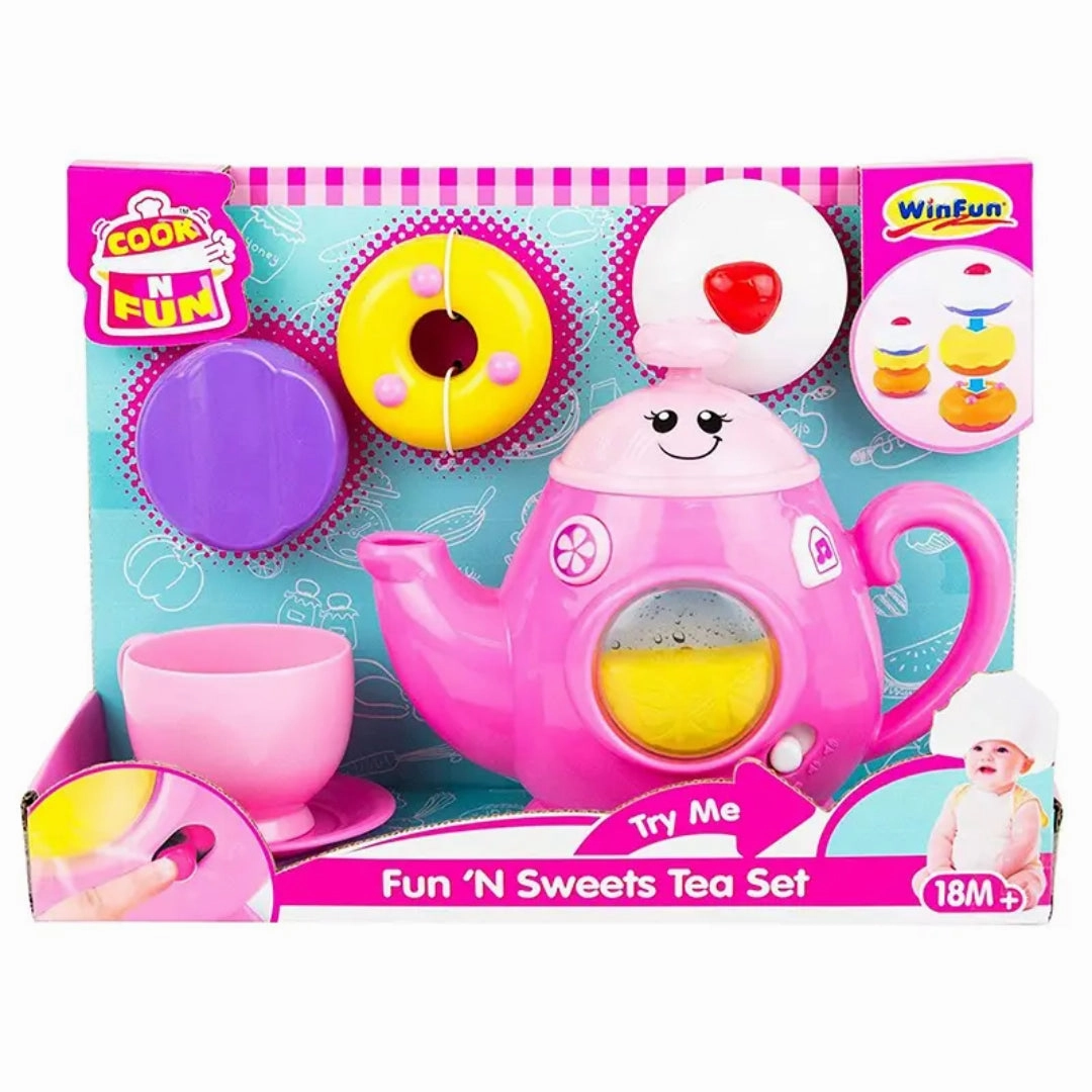 Winfun Fun and Sweet Tea Set Kithcen Toy