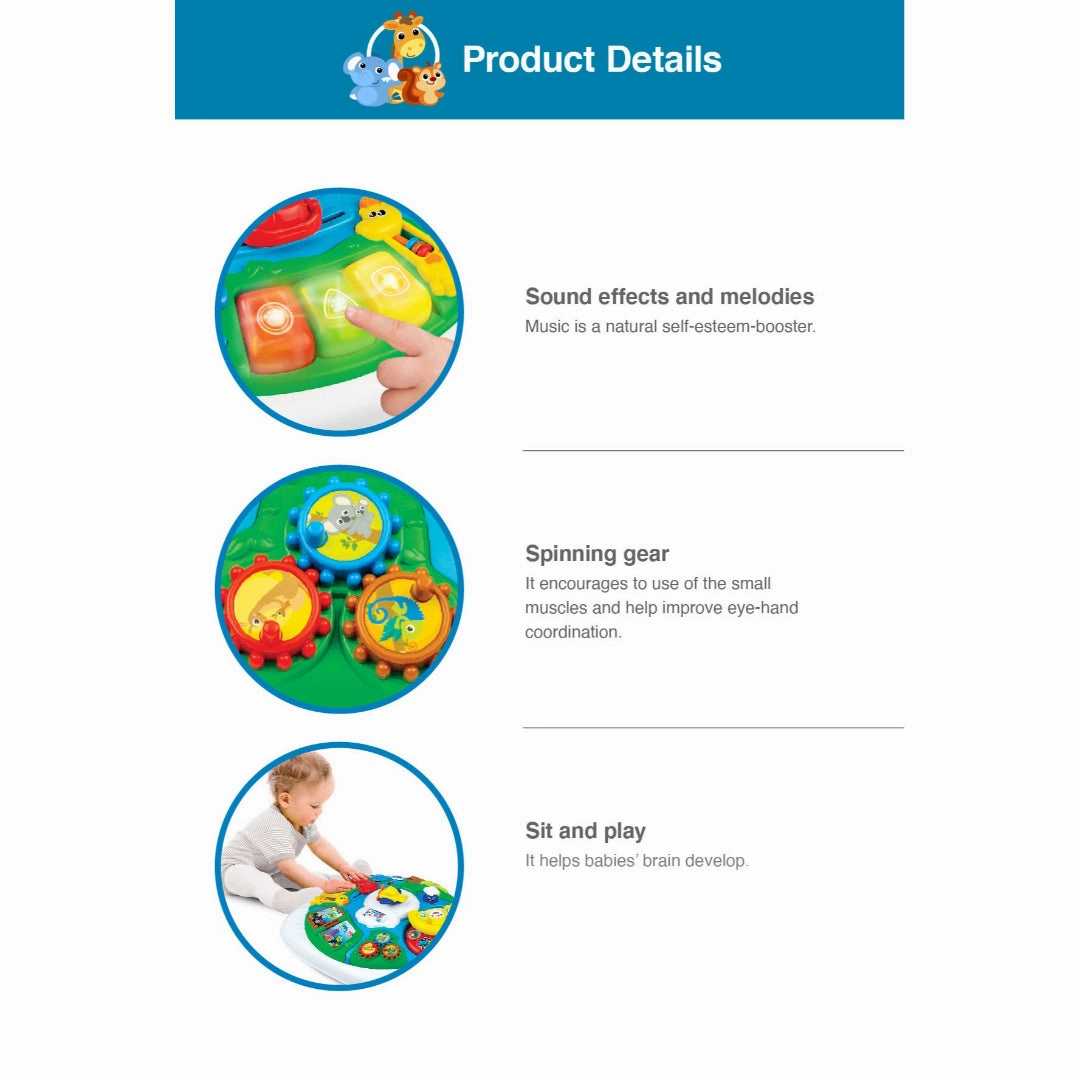 Winfun Globetrotter Activity Table
