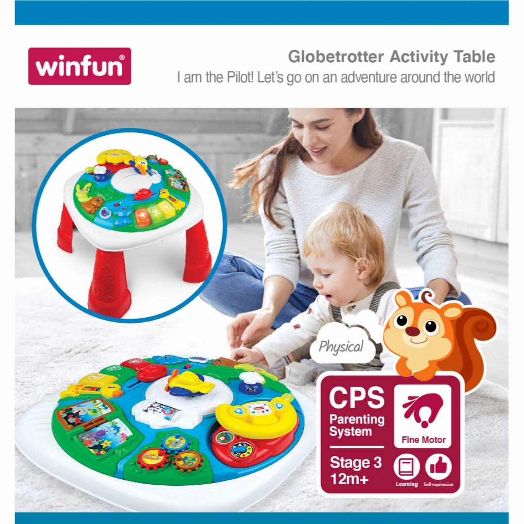 Winfun Globetrotter Activity Table