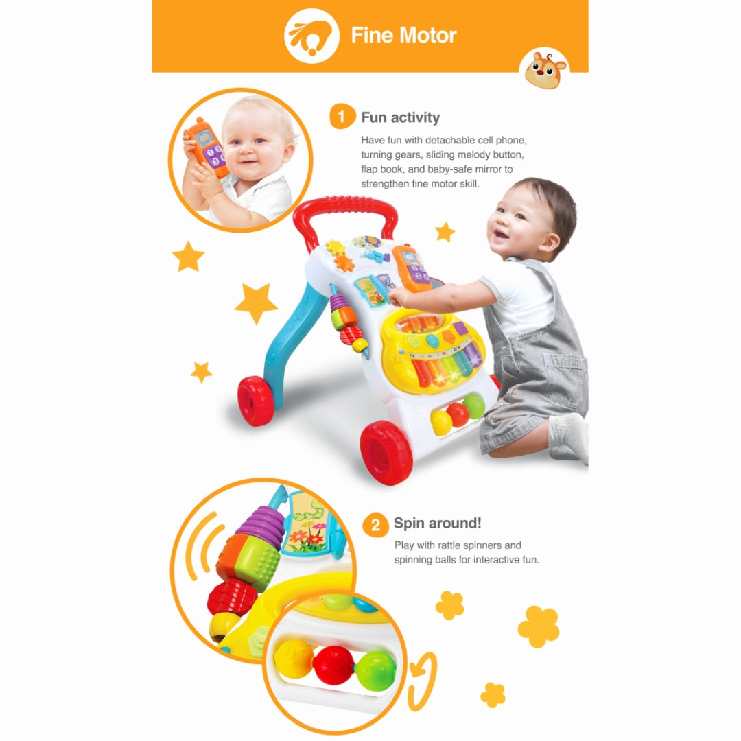 Winfun Grow with Me Walker - Ages 6 months and up