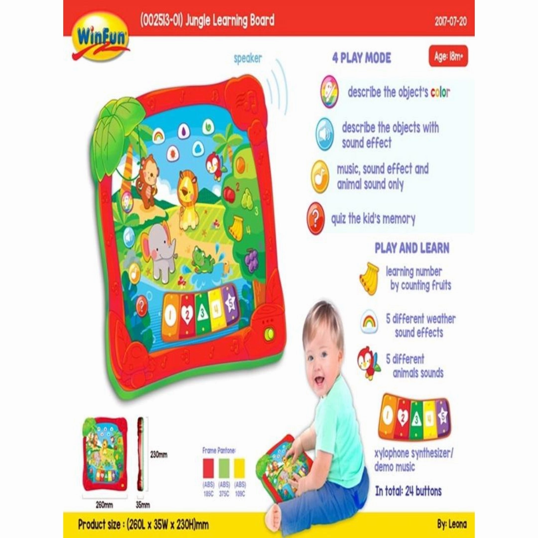 Winfun Jungle Learning Board