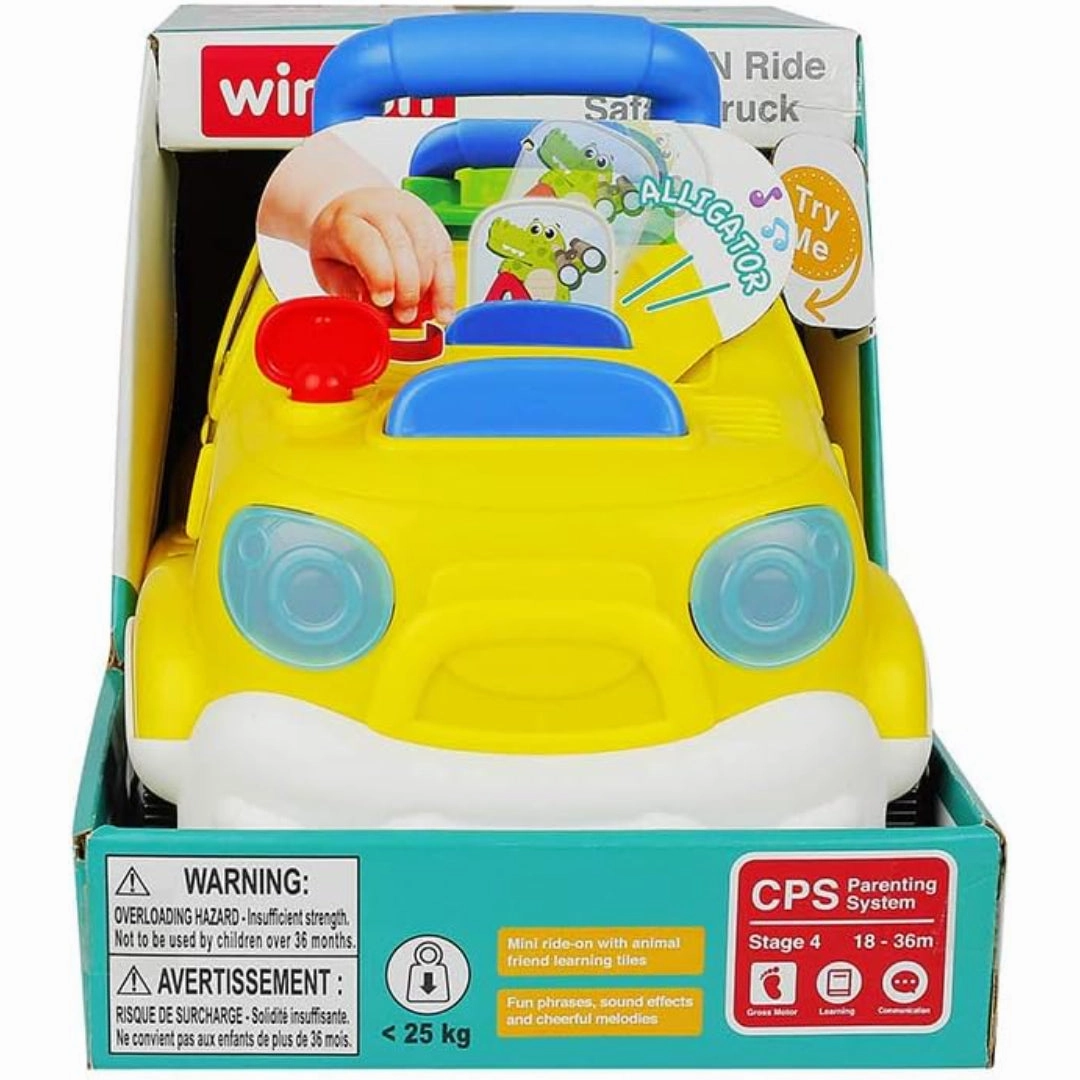 winfun Learn N Ride Safari Truck