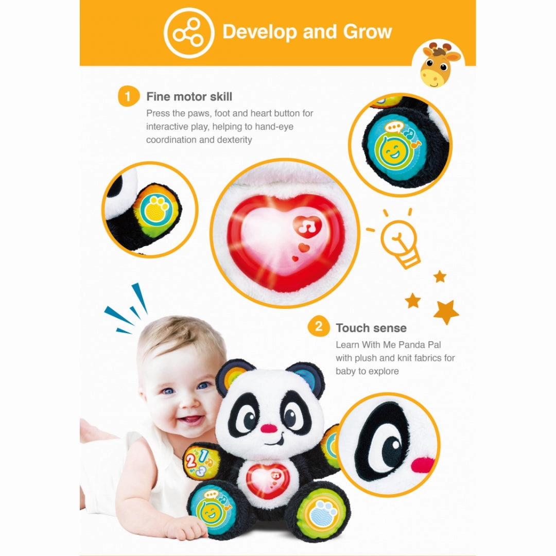 Winfun Learn With Me Panda Pal Toy For Kids