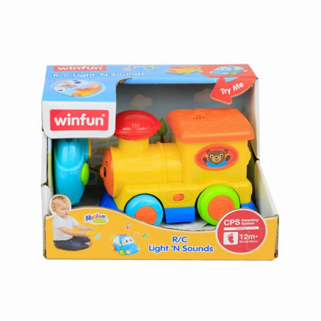 Winfun Light and Sounds Remote Control Train