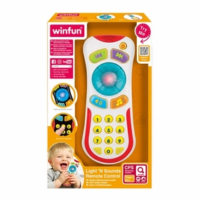 Winfun -Light N Sounds Remote Learning Toys for Kids age 6M 