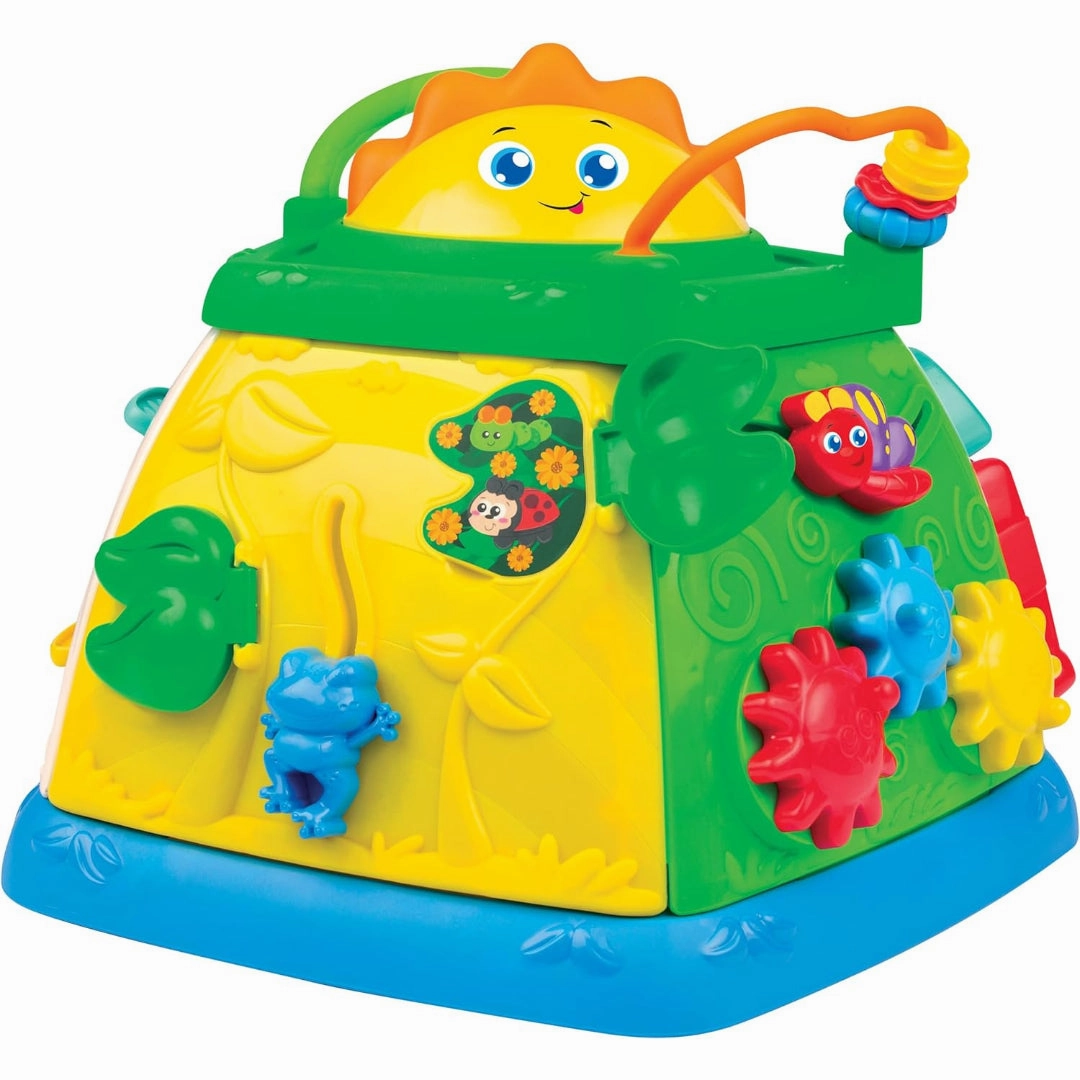 Winfun Lil Greenthumb Activity Cube - 6 Months and up, Lights, Sound Effects and Music