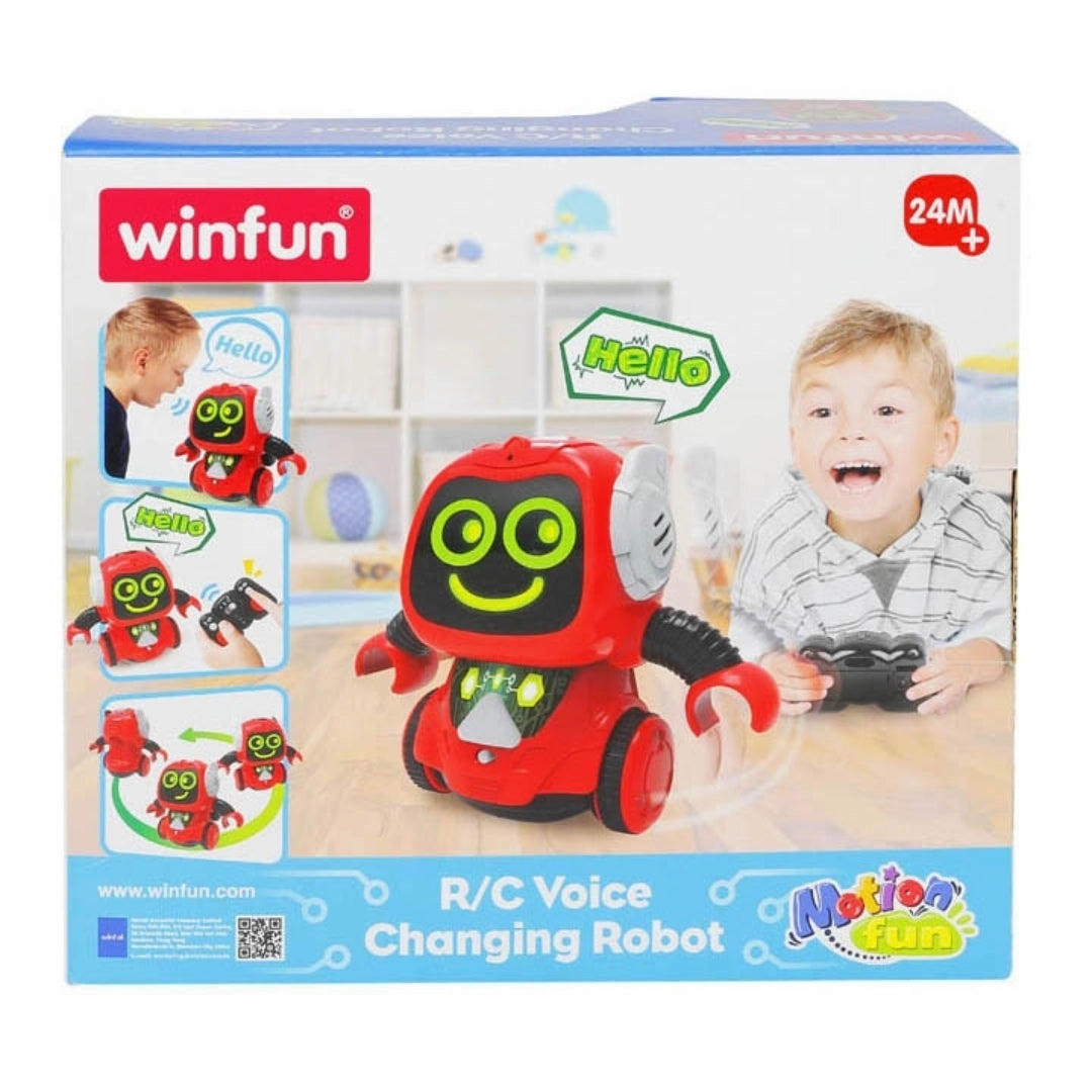 Winfun RC Voice Changing Robot Toy - Ages 24 Months and up
