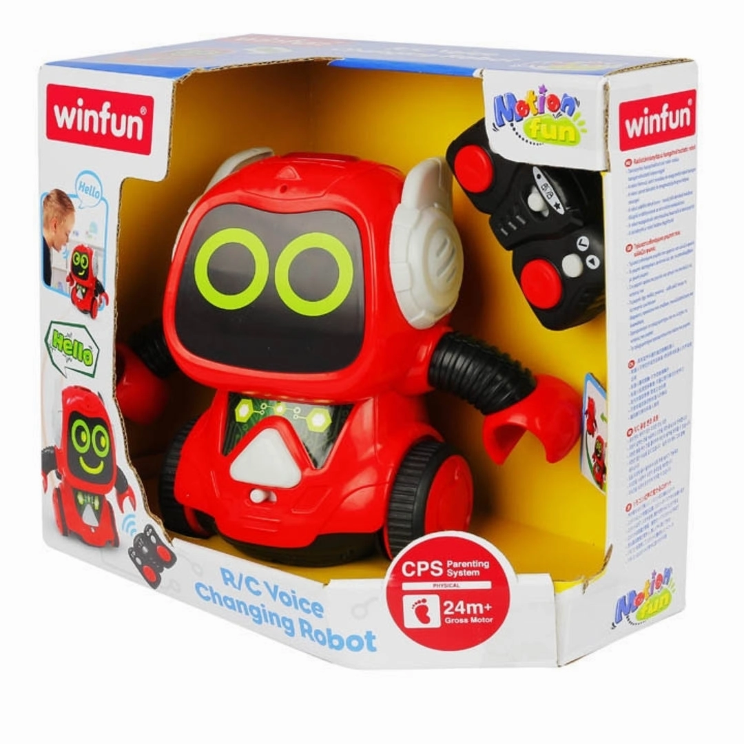 Winfun RC Voice Changing Robot Toy - Ages 24 Months and up
