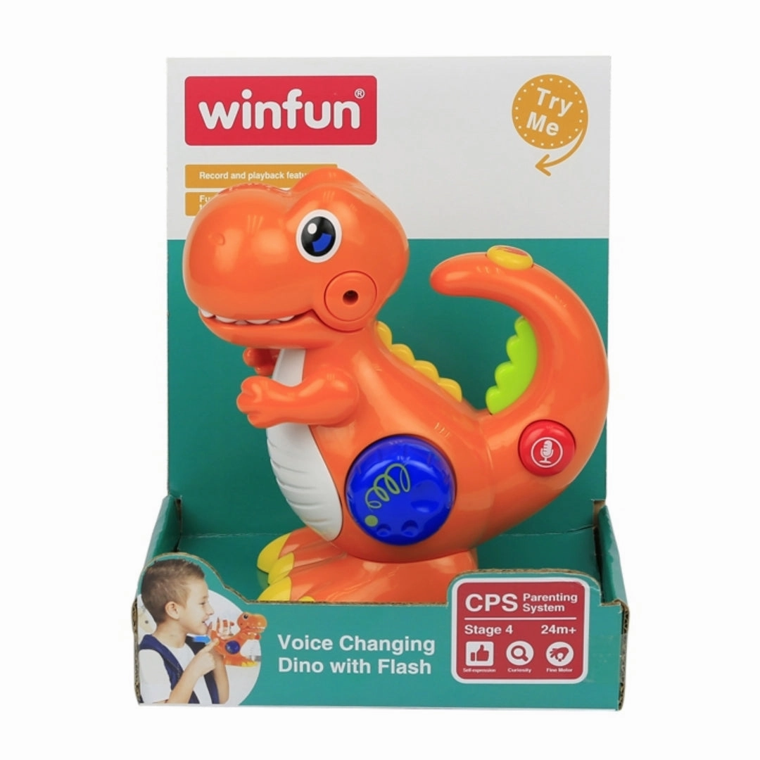 Winfun Recording & Voice Changing Dinosaur Toy