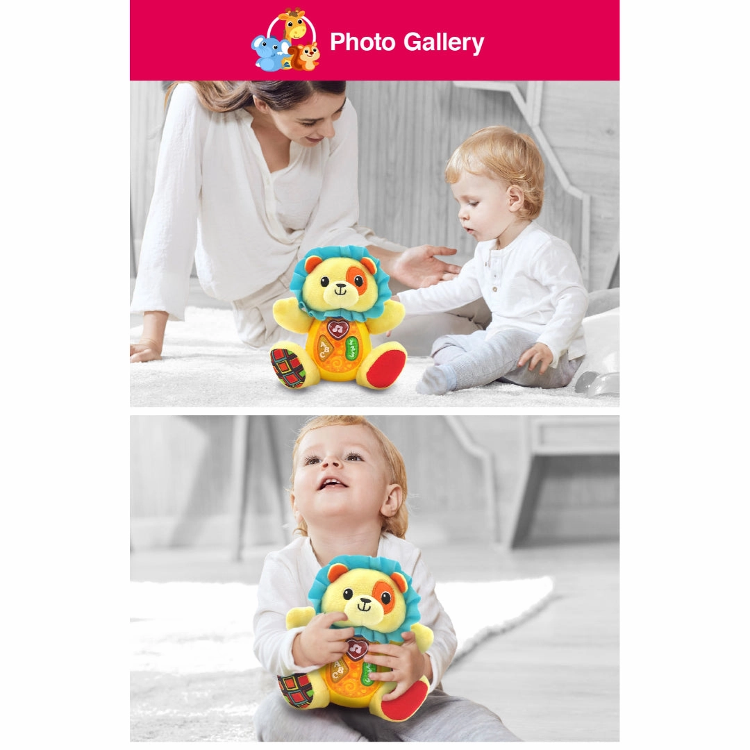Winfun Sing & Learn -Caesar The Lion Toy For Kids