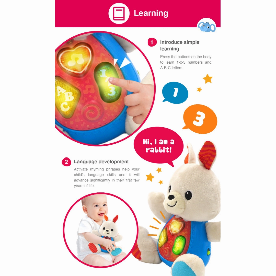 Winfun Sing and Learn With Me -  Bouncy Bunny