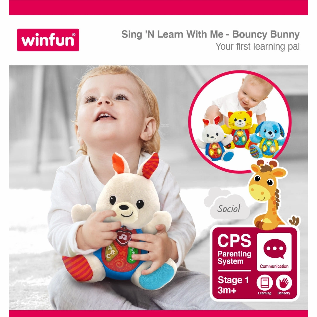 Winfun Sing and Learn With Me -  Bouncy Bunny