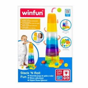 Winfun Stack'N Roll Fun Activity Toys for Kids age 12M 