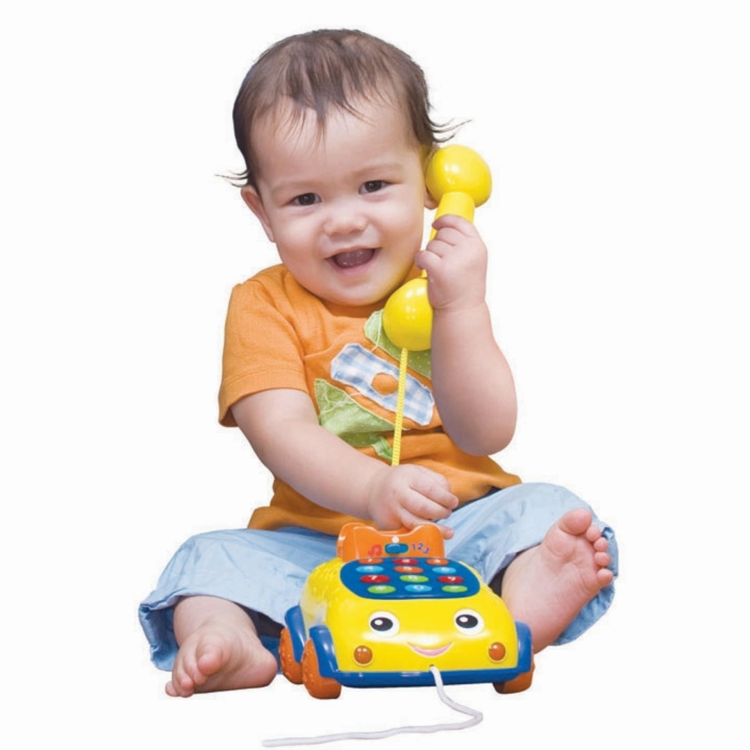 Winfun Talk 'N Pull Phone Early Learner Toys for Kids