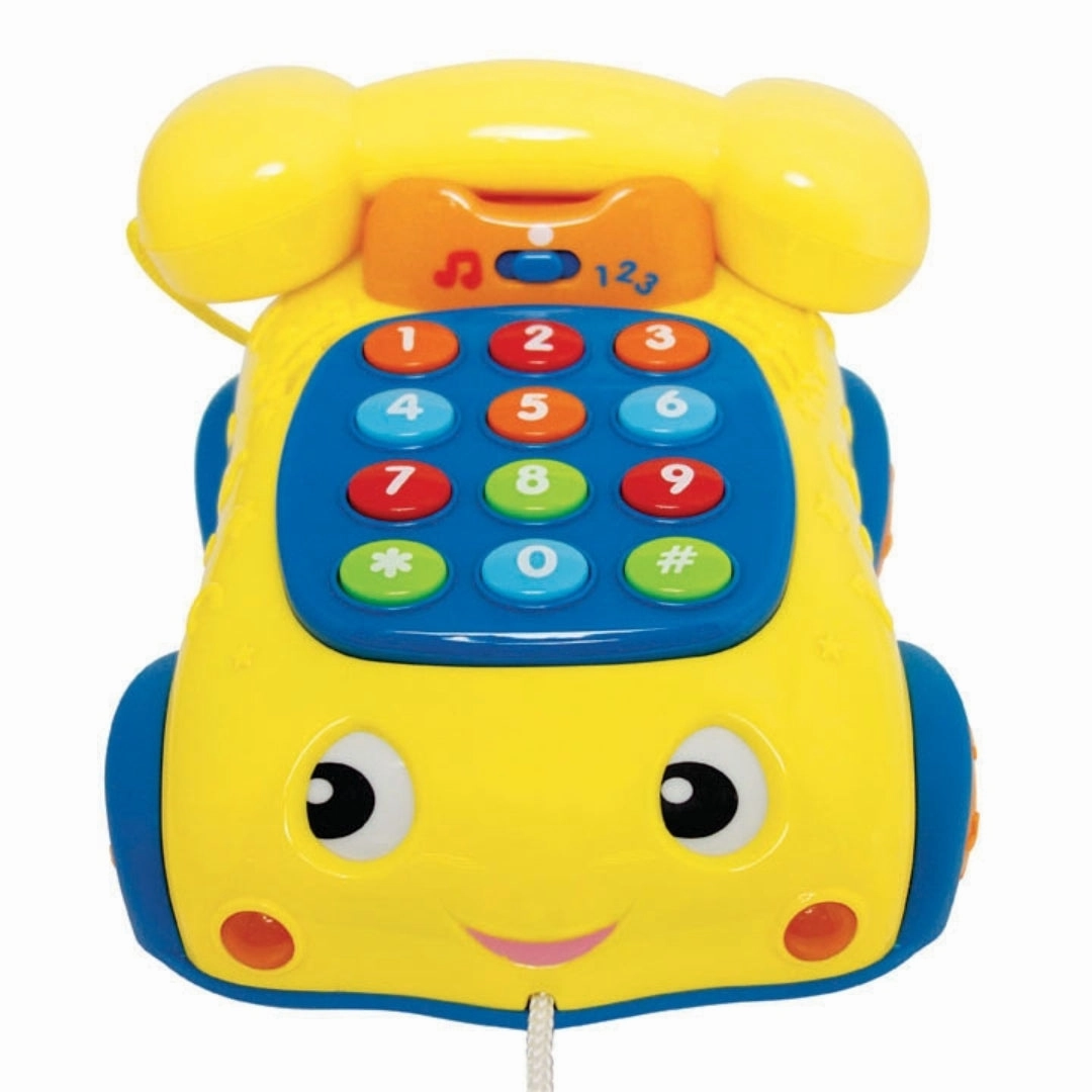 Winfun Talk 'N Pull Phone Early Learner Toys for Kids
