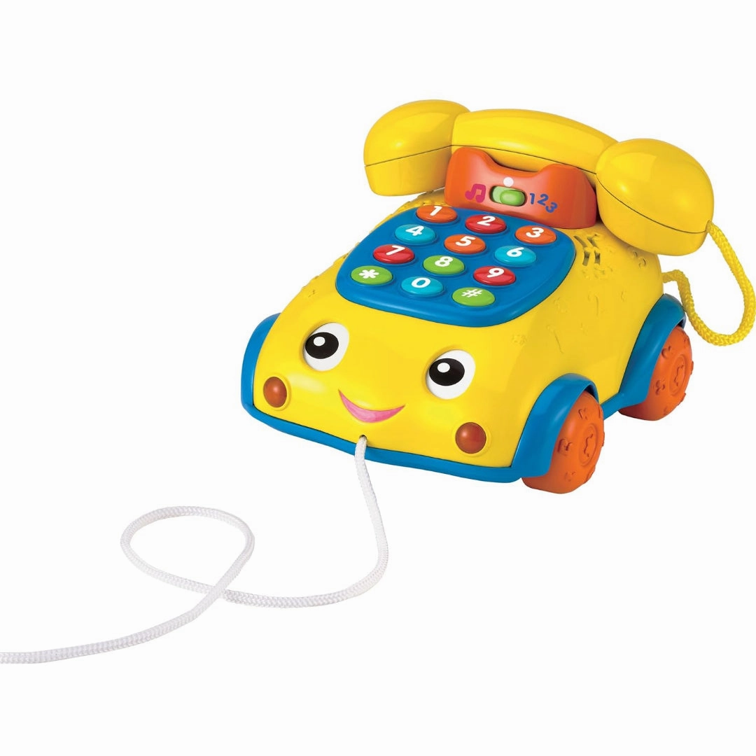 Winfun Talk 'N Pull Phone Early Learner Toys for Kids