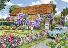Wisteria Cottage - BIG 250 Piece Jigsaw Puzzle