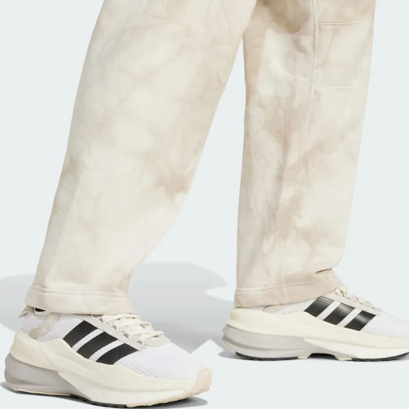 Women's adidas ALL SZN Fleece Tie-Dye Barrel Leg Pants adidas Shoes
