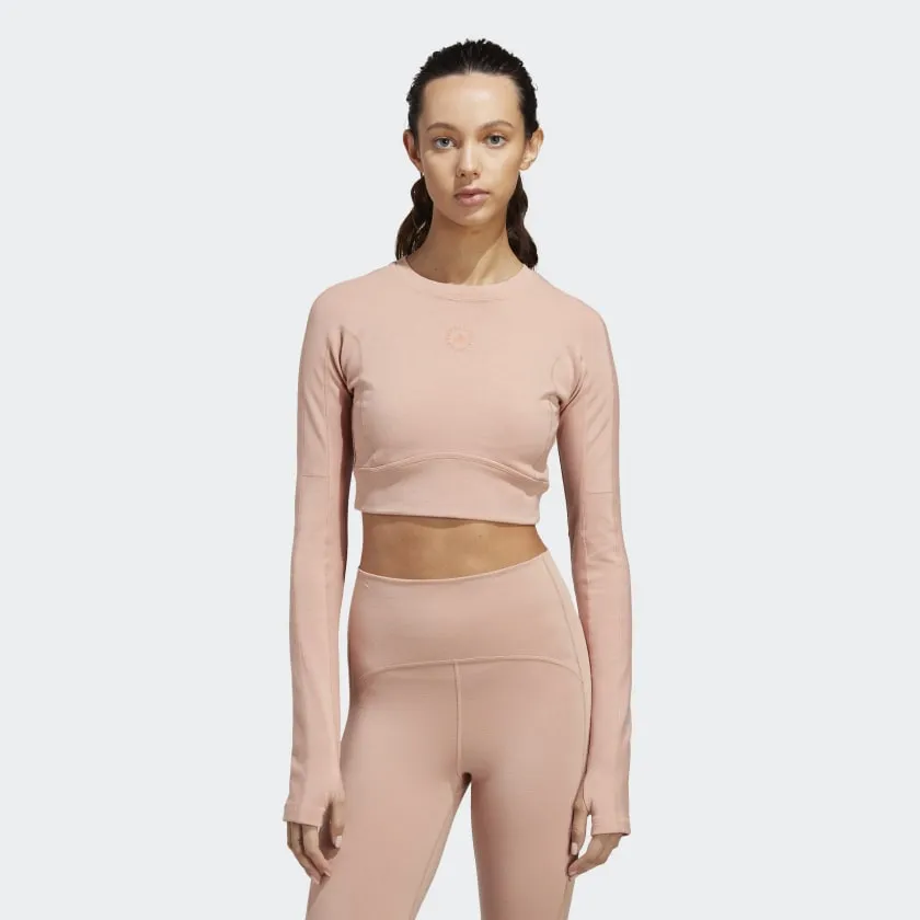Women's adidas  by Stella McCartney TrueStrength Cropped Long Sleeve adidas Shoes