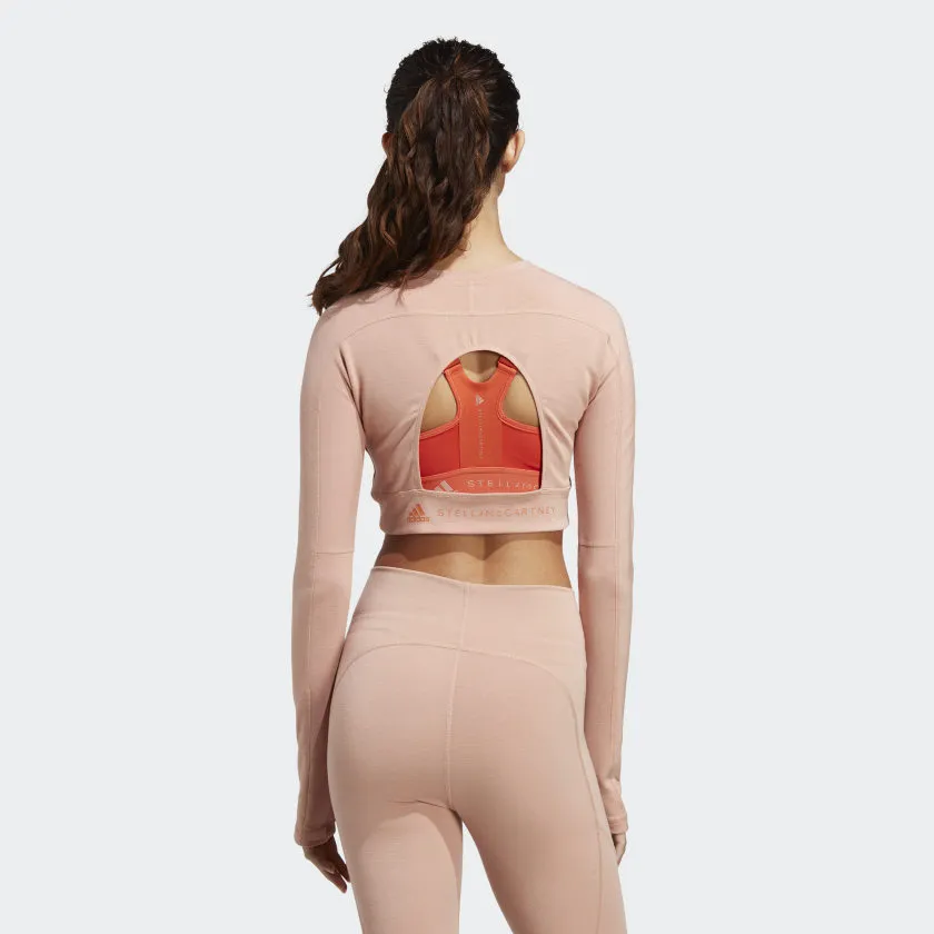 Women's adidas  by Stella McCartney TrueStrength Cropped Long Sleeve adidas Shoes