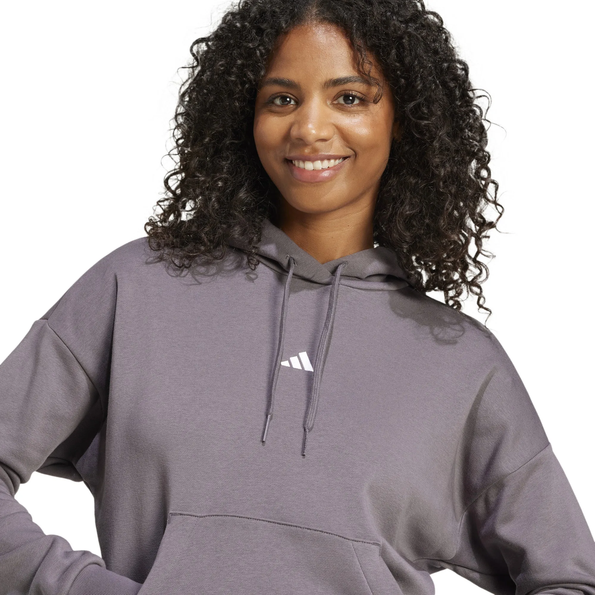 Women's Essentials Small Logo Feel Cozy Hoodie