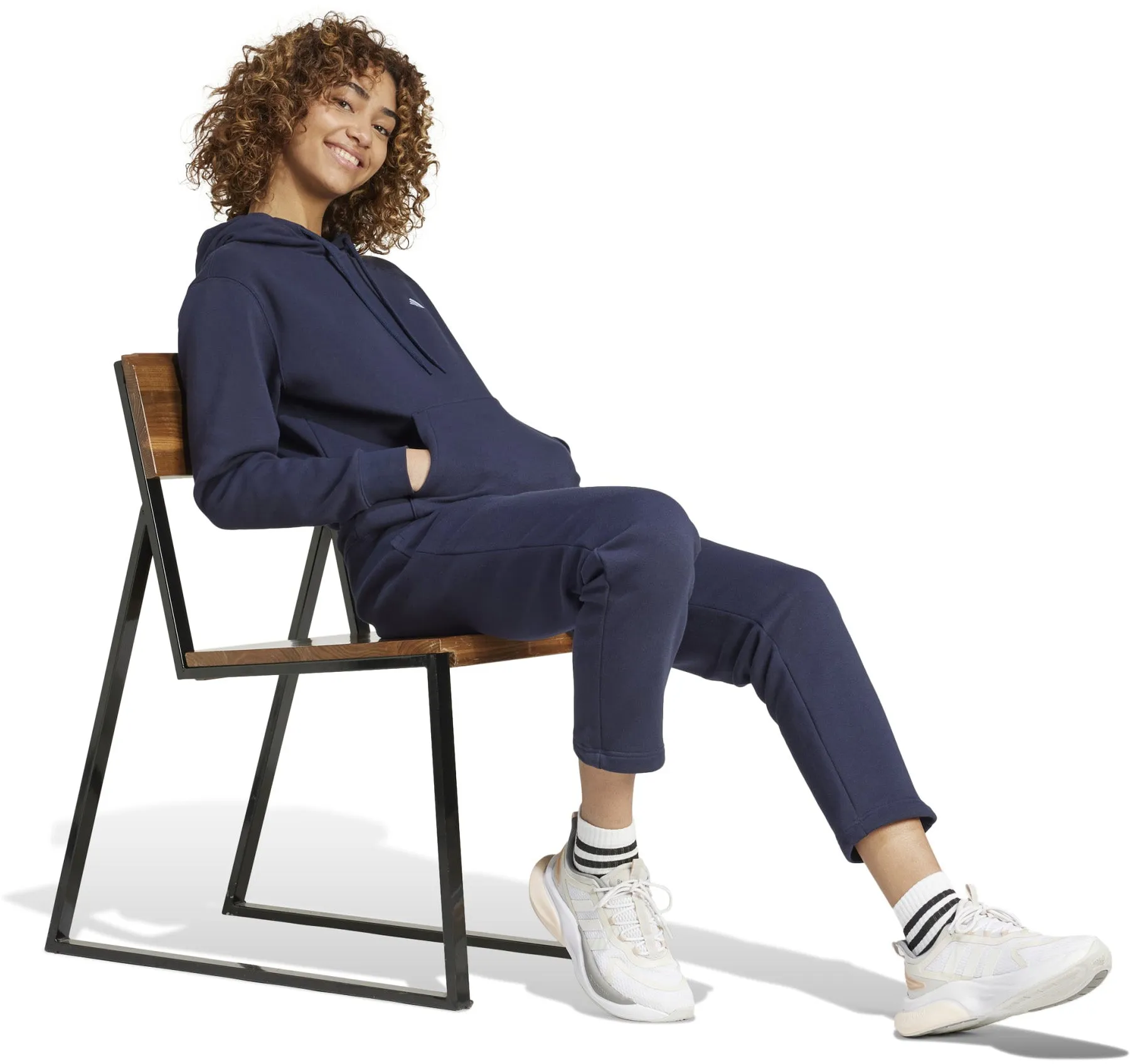 Women's Essentials Small Logo Feel Cozy Hoodie