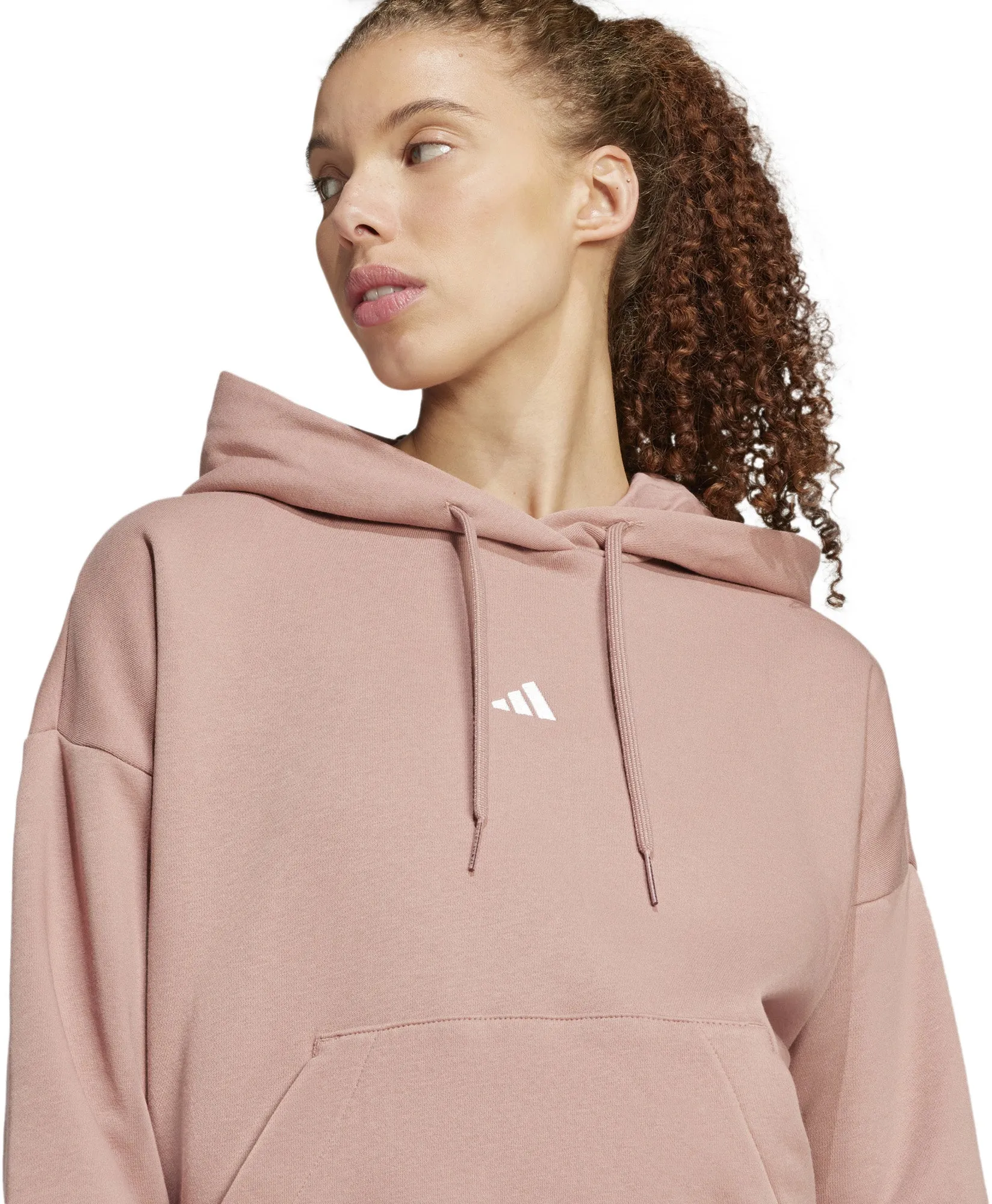 Women's Essentials Small Logo Feel Cozy Hoodie