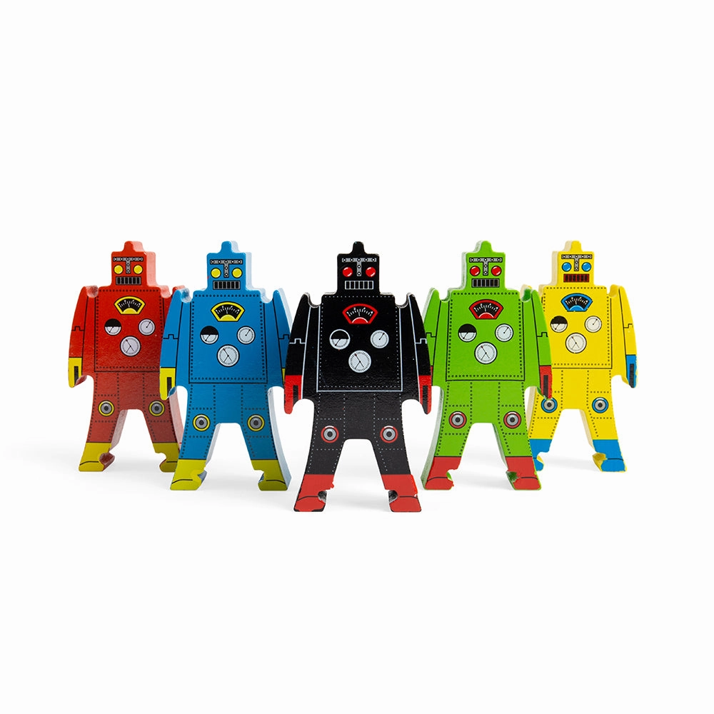 Wood Stacking Robots