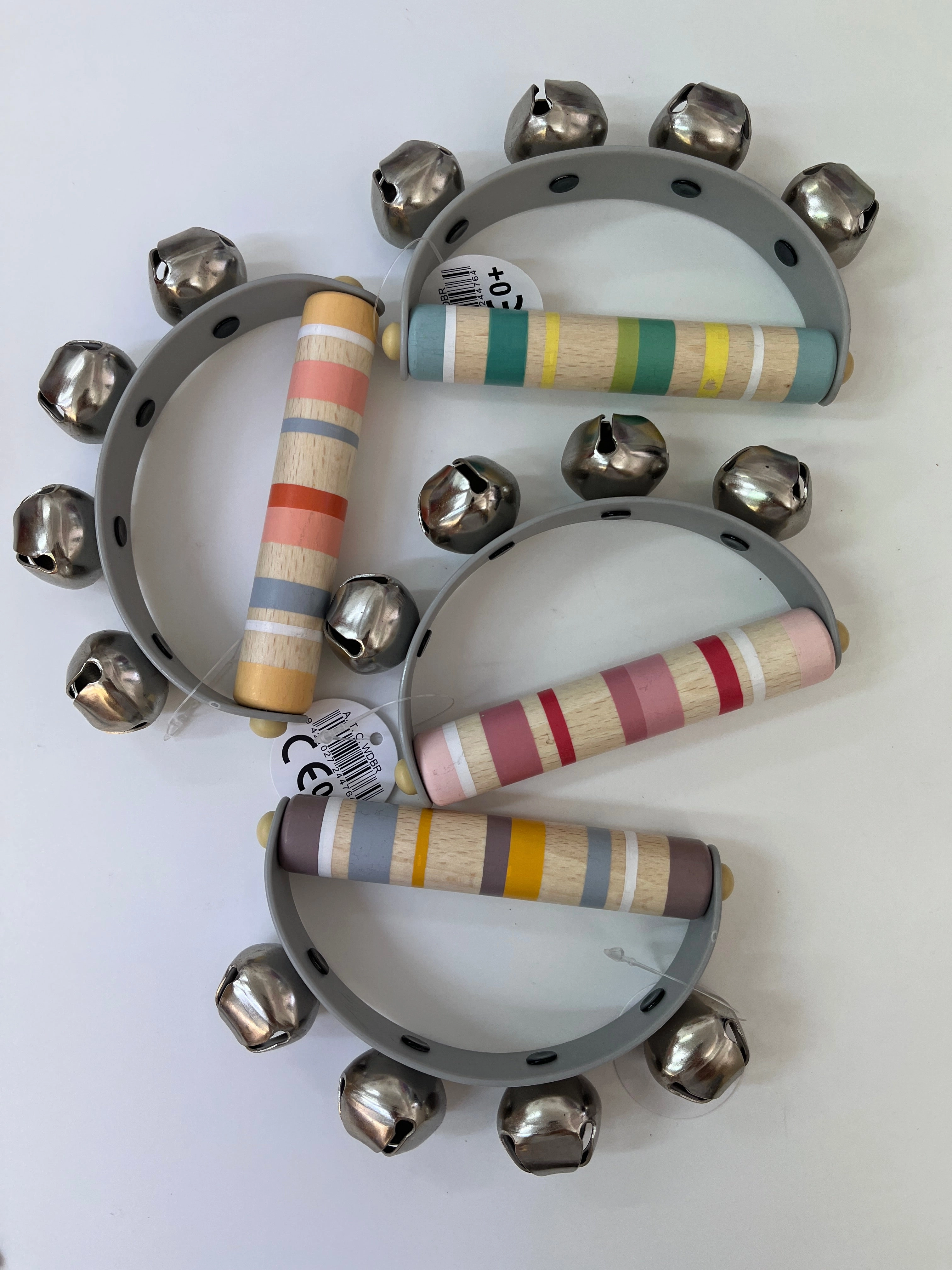 Wooden Bell Rattle