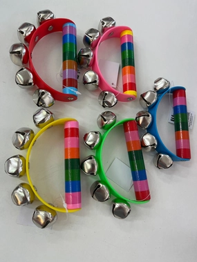 Wooden Bell Rattle