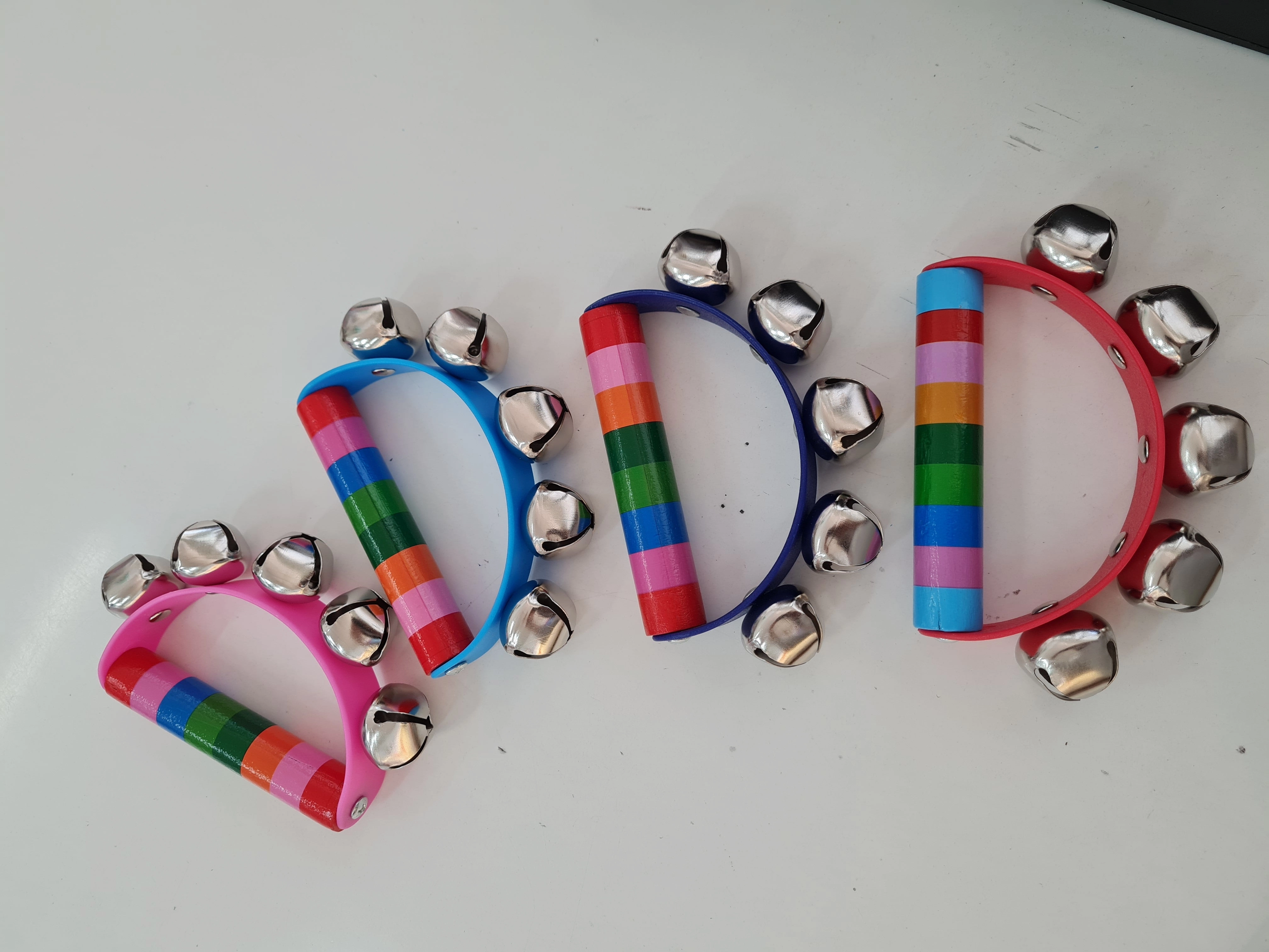 Wooden Bell Rattle