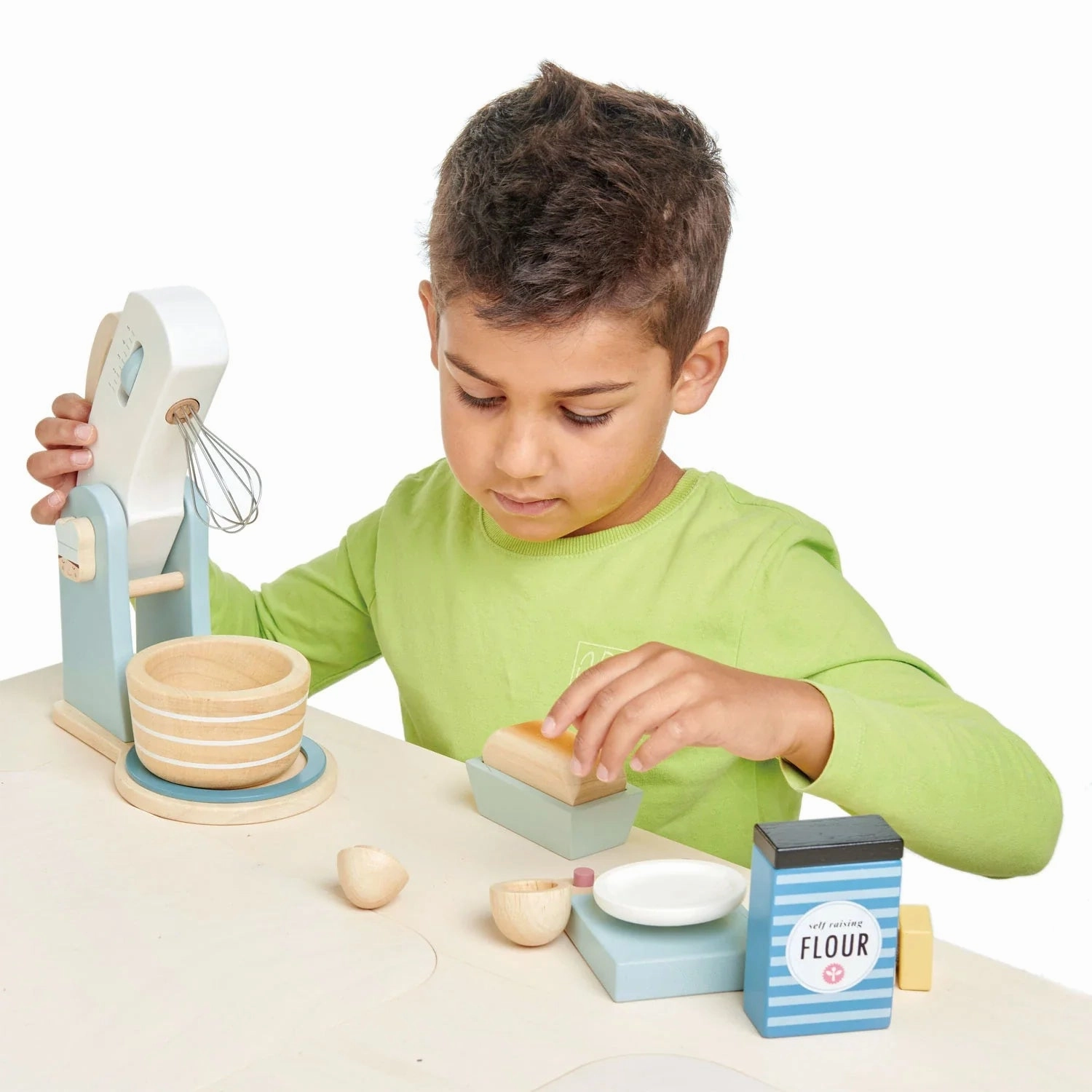 Wooden Children's Home Baking Set