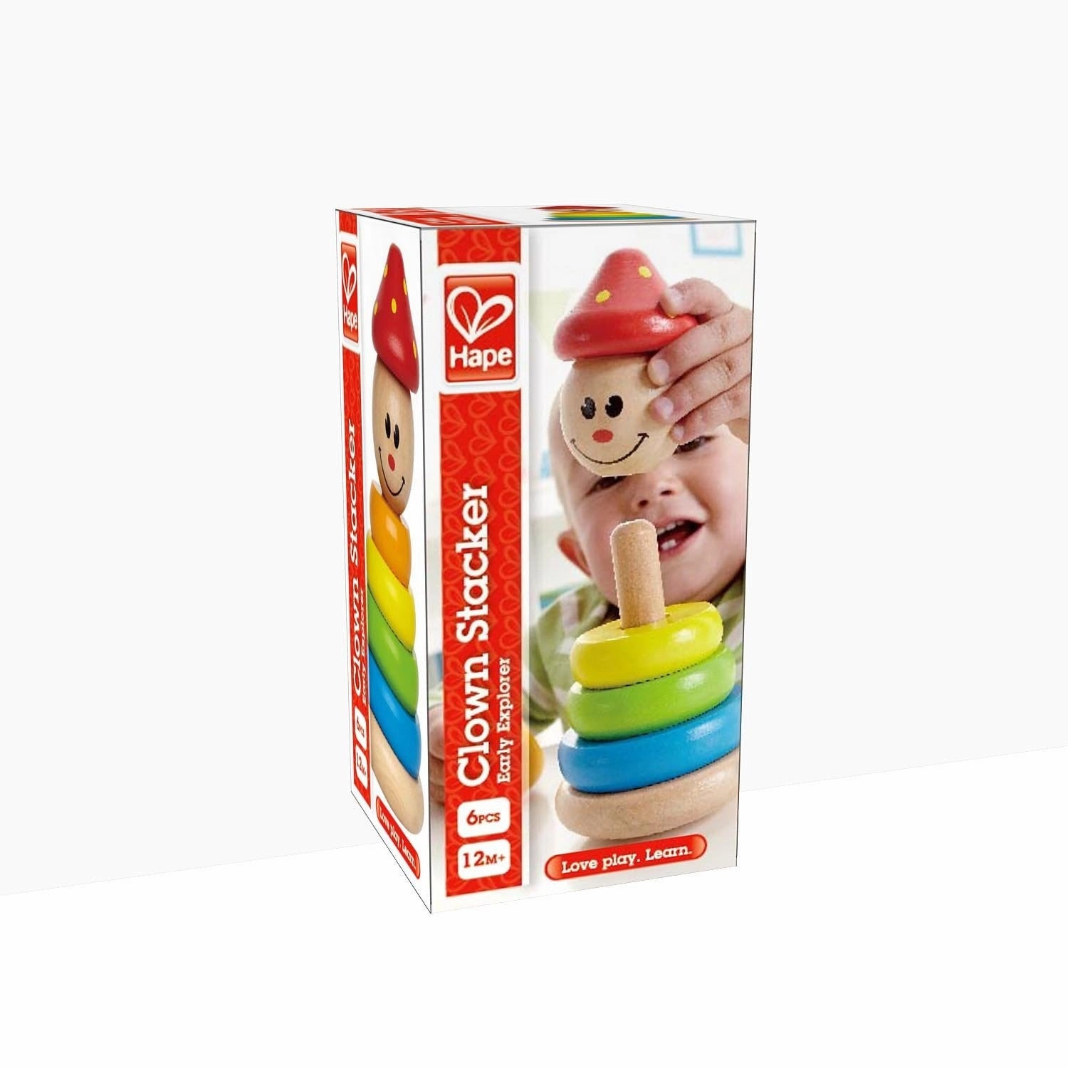 Wooden Clown Stacker - Hape