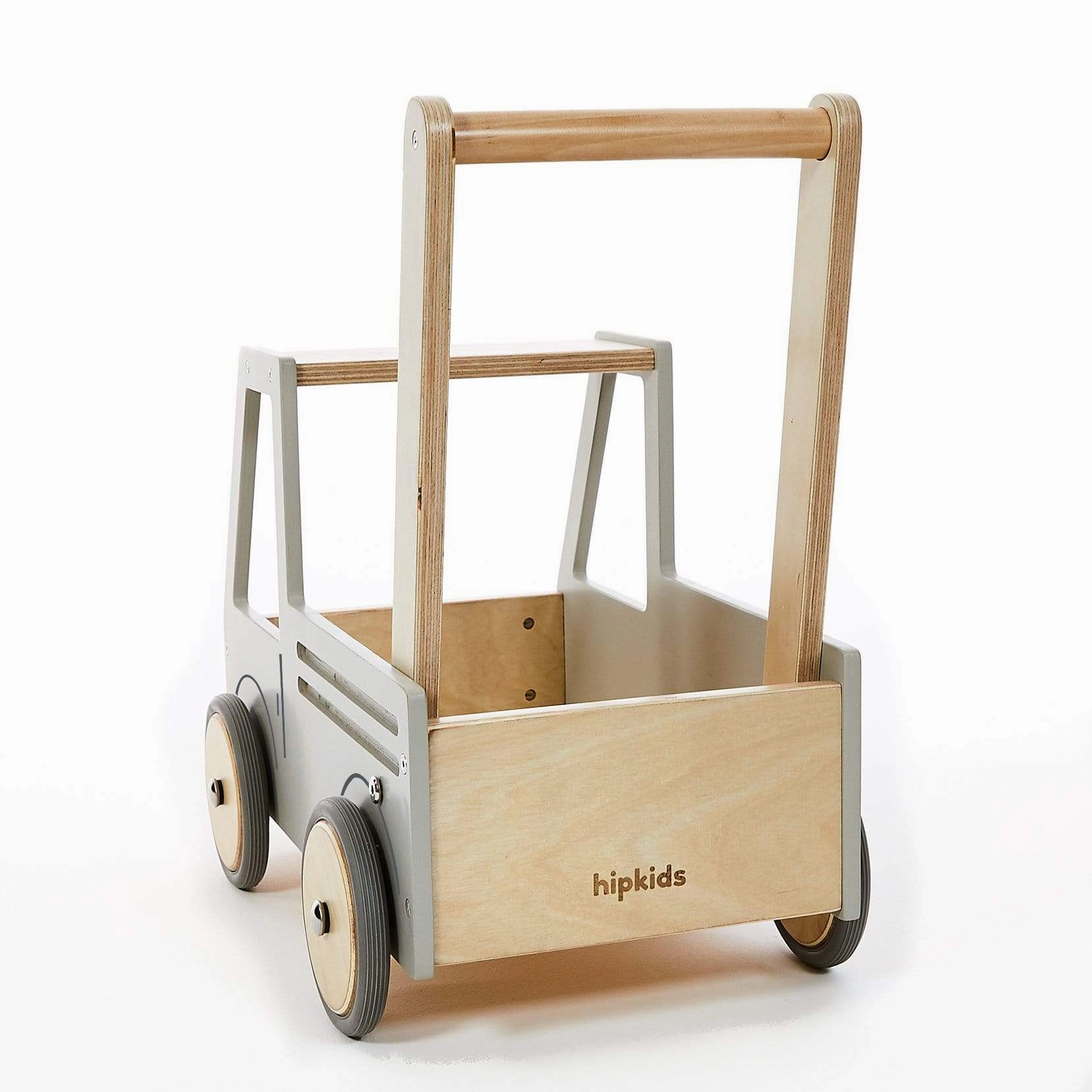 Wooden Push Truck