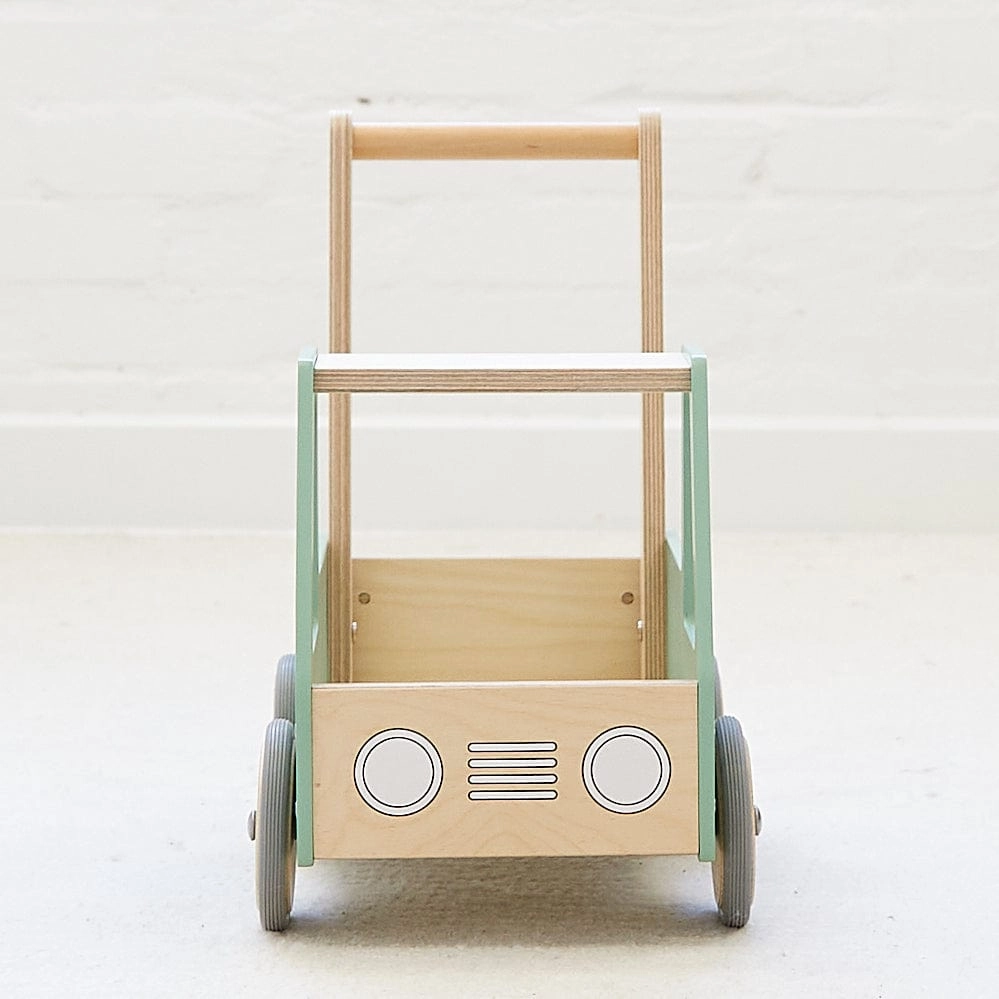 Wooden Push Truck