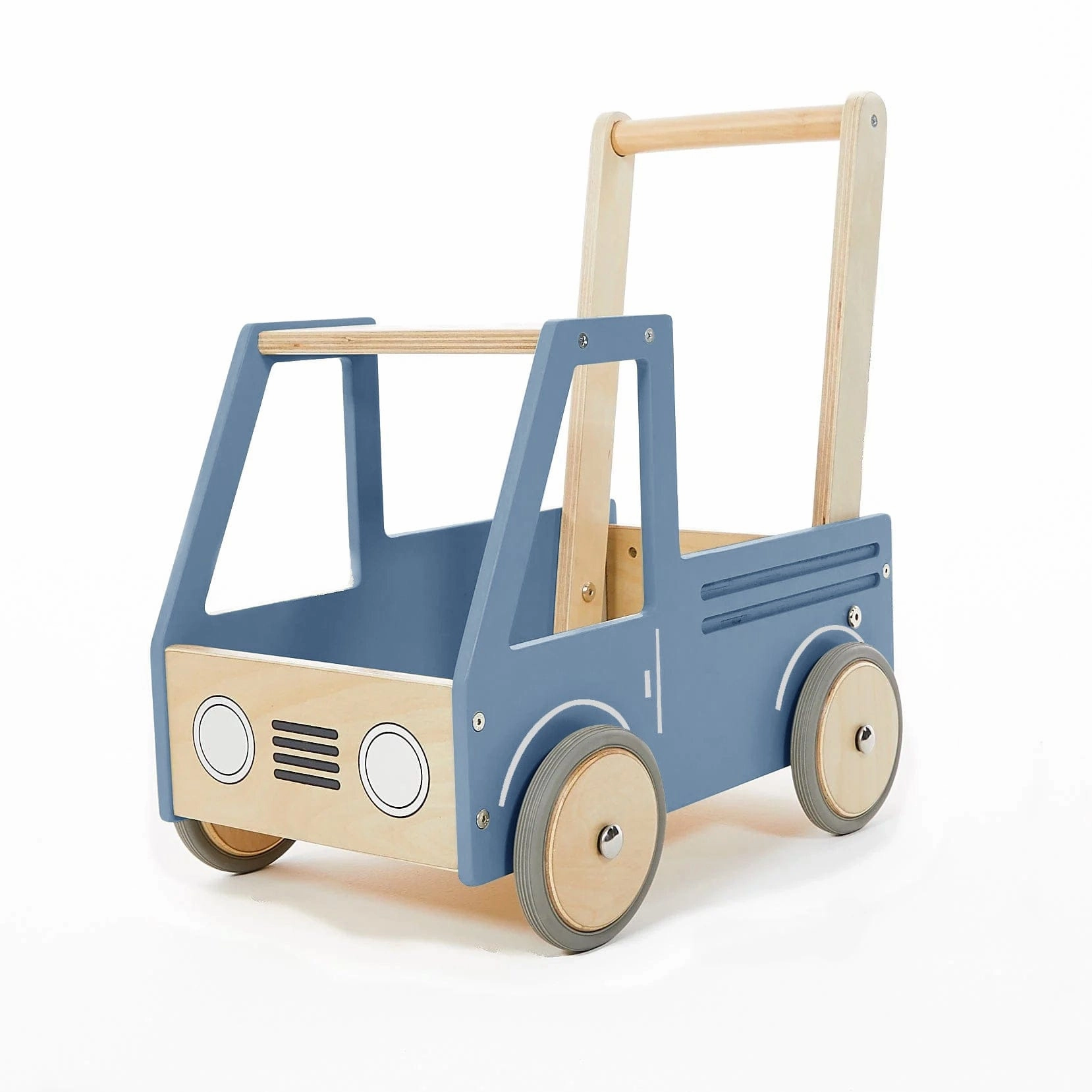 Wooden Push Truck