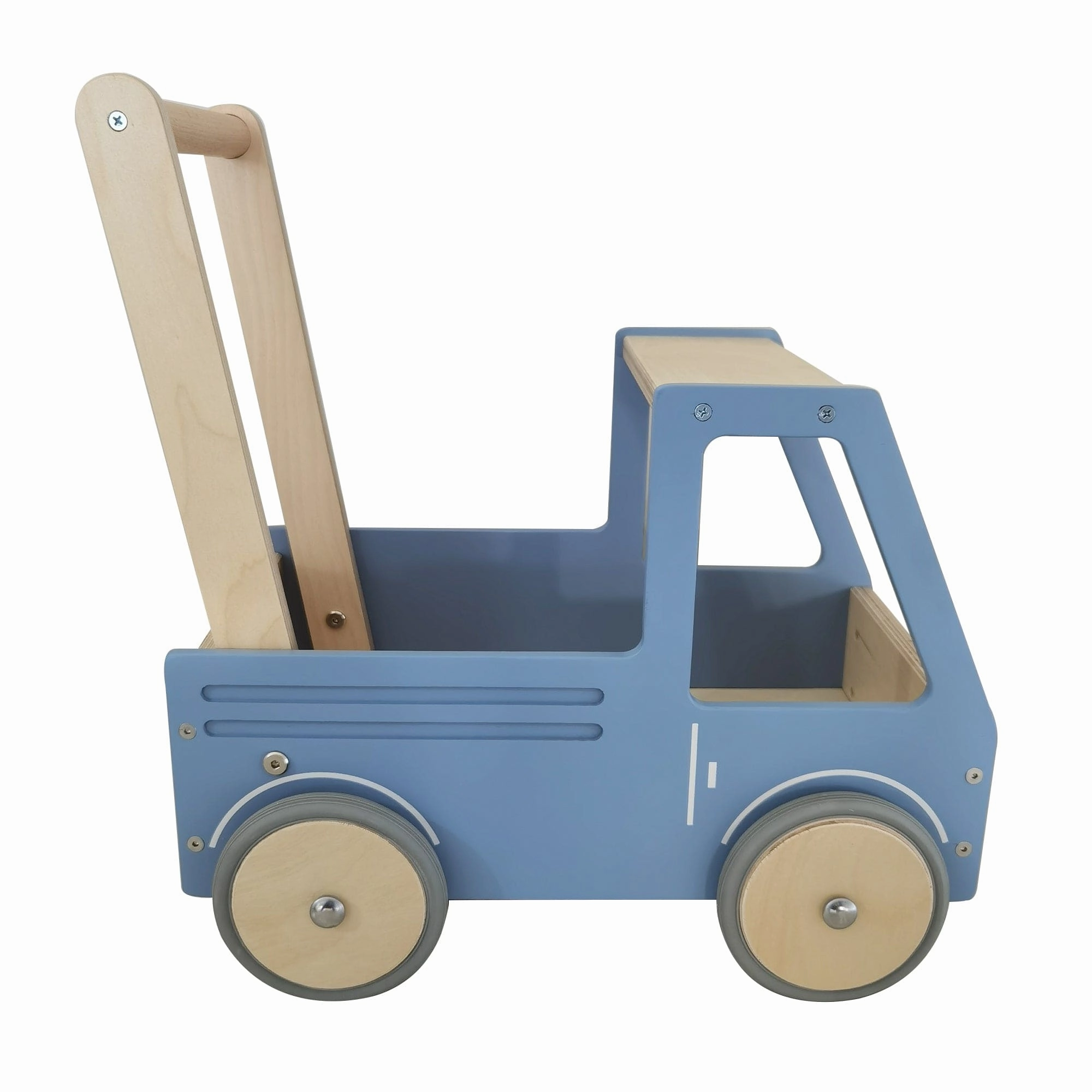 Wooden Push Truck