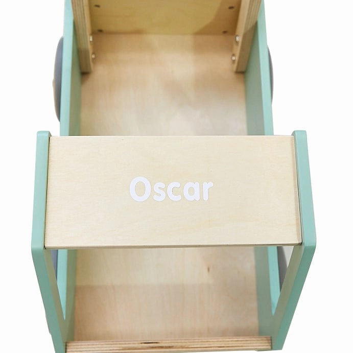 Wooden Push Truck