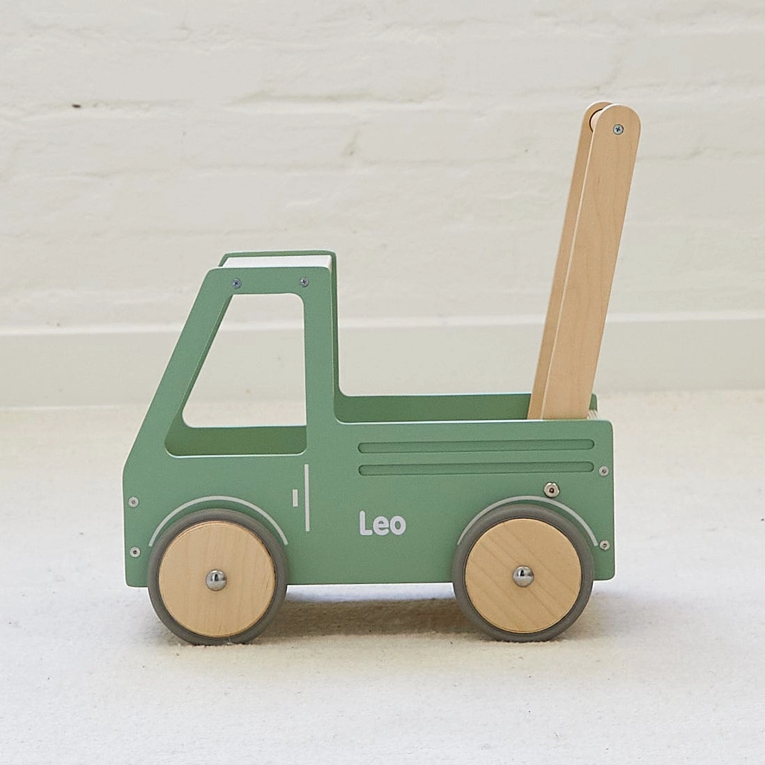 Wooden Push Truck