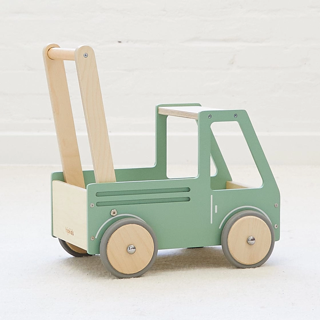 Wooden Push Truck