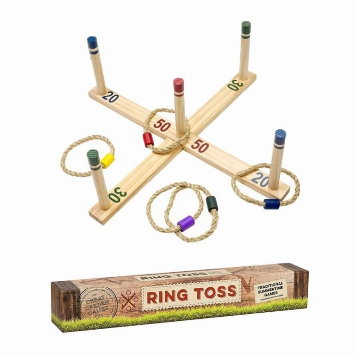 Wooden Ring Toss quoits Set