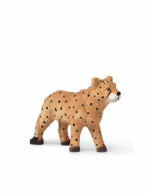 Wooden Safari Animal - Hand Carved - Cheetah
