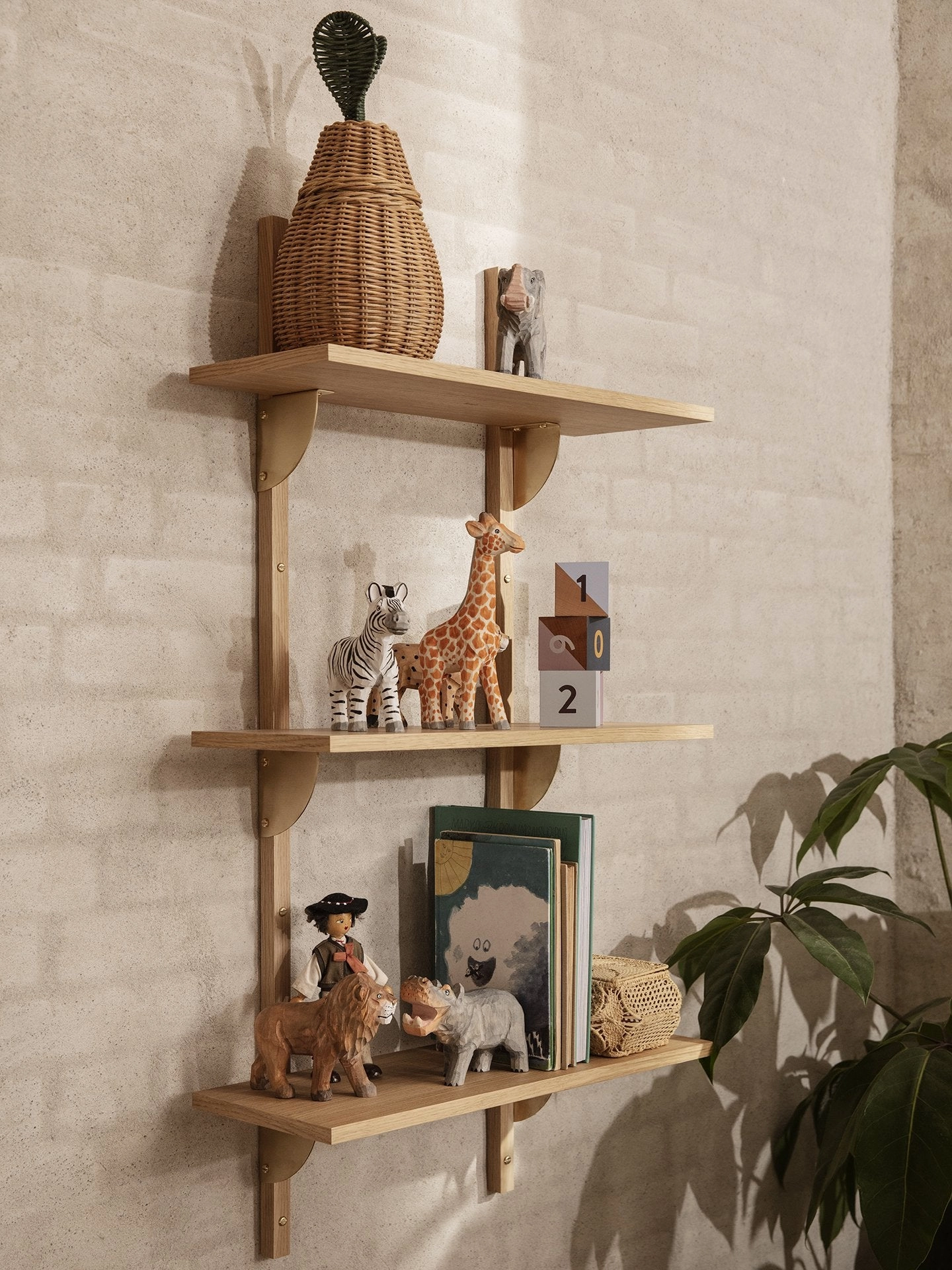 Wooden Safari Animal - Hand Carved - Cheetah