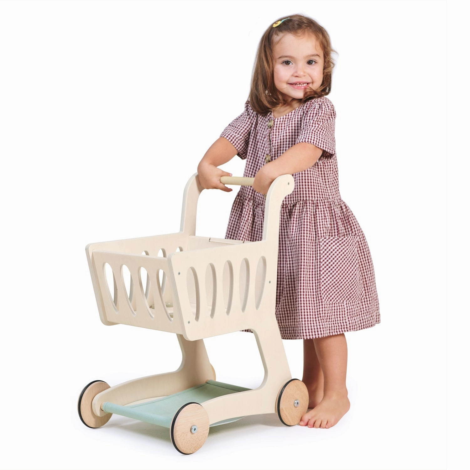 Wooden Shopping Cart