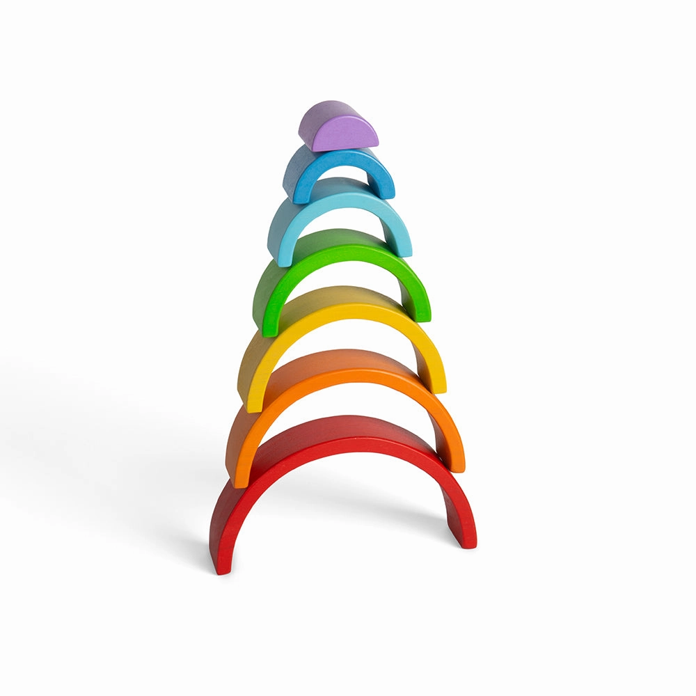 Wooden Stacking Rainbow - Small