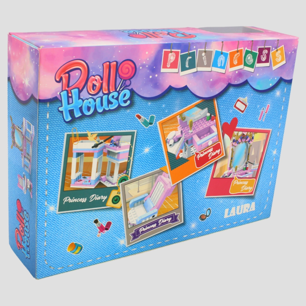 World Doll House LAURA & Dressing Table